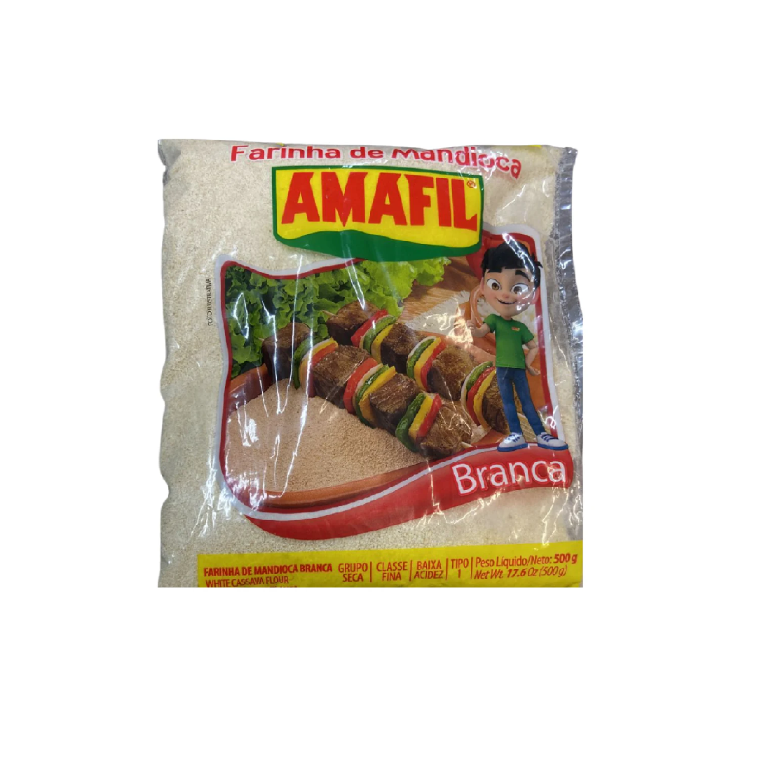 Amafil Farinha de Mandioca Branca (500g)